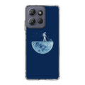 Astronaut Mowing The Moon Motorola Moto G Power 2025 Case