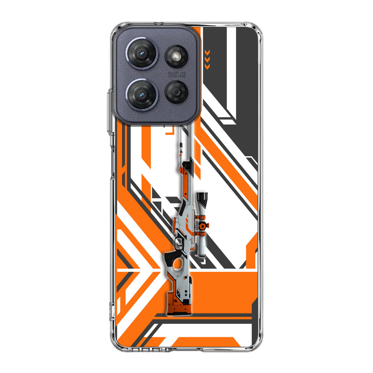 AWP Asiimov Motorola Moto G Power 2025 Case