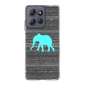 Aztec Elephant Turquoise Motorola Moto G Power 2025 Case