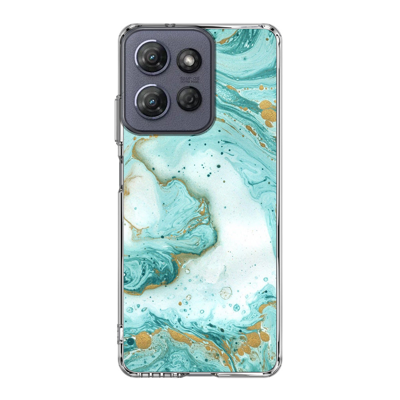 Azure Water Glitter Motorola Moto G Power 2025 Case