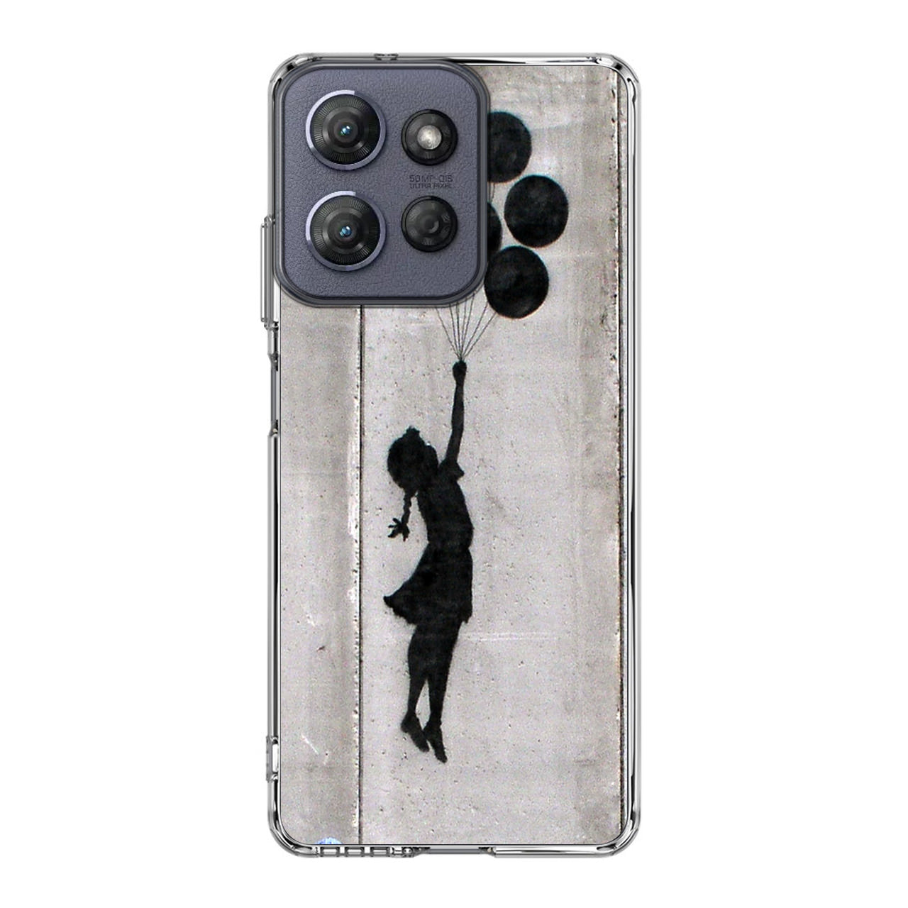 Banksy Girl With Balloons Motorola Moto G Power 2025 Case
