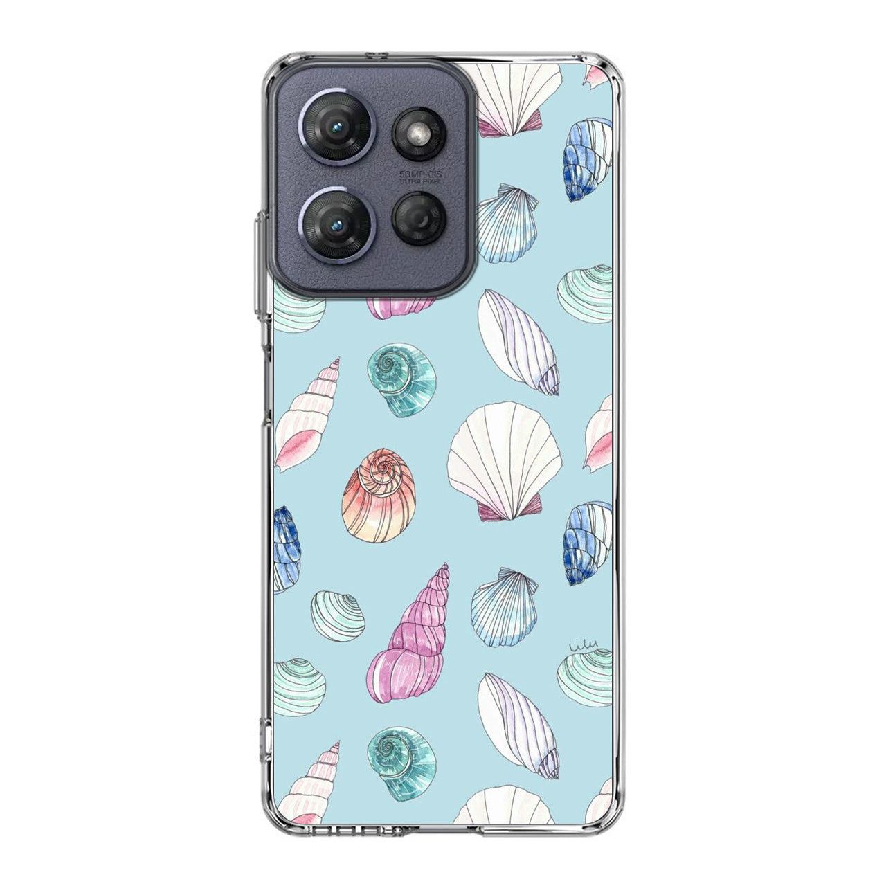 Beach Shells Pattern Motorola Moto G Power 2025 Case
