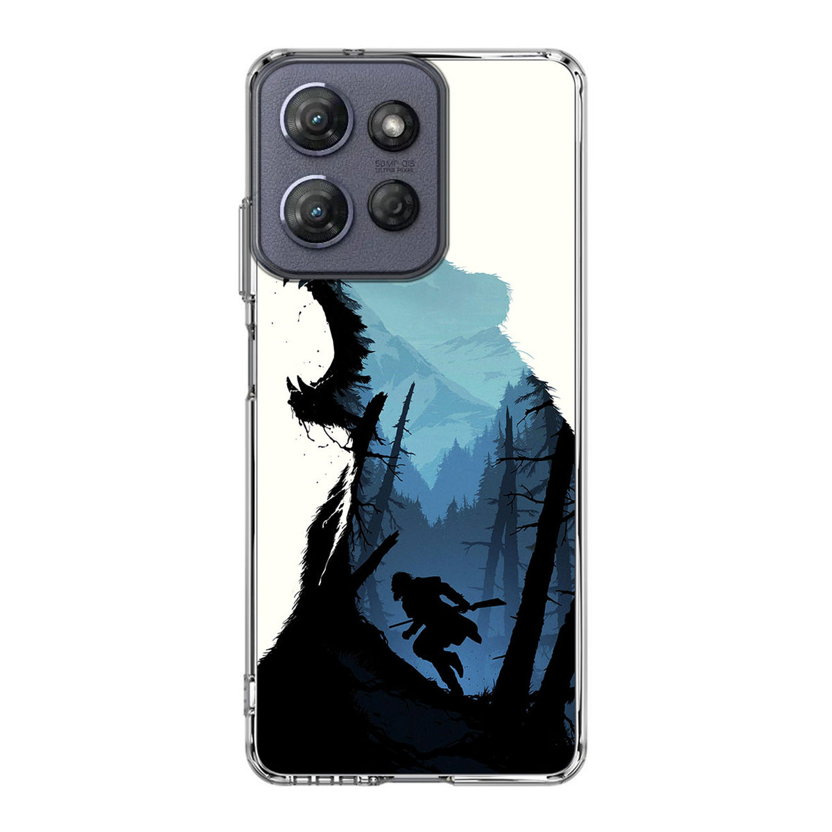 Bear Hunter Art Motorola Moto G Power 2025 Case
