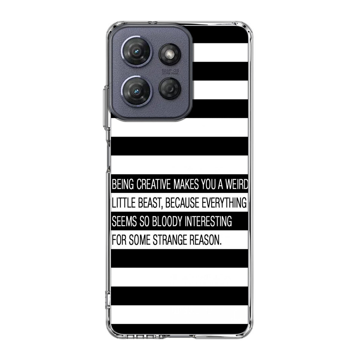 Being Creative Weird Motorola Moto G Power 2025 Case