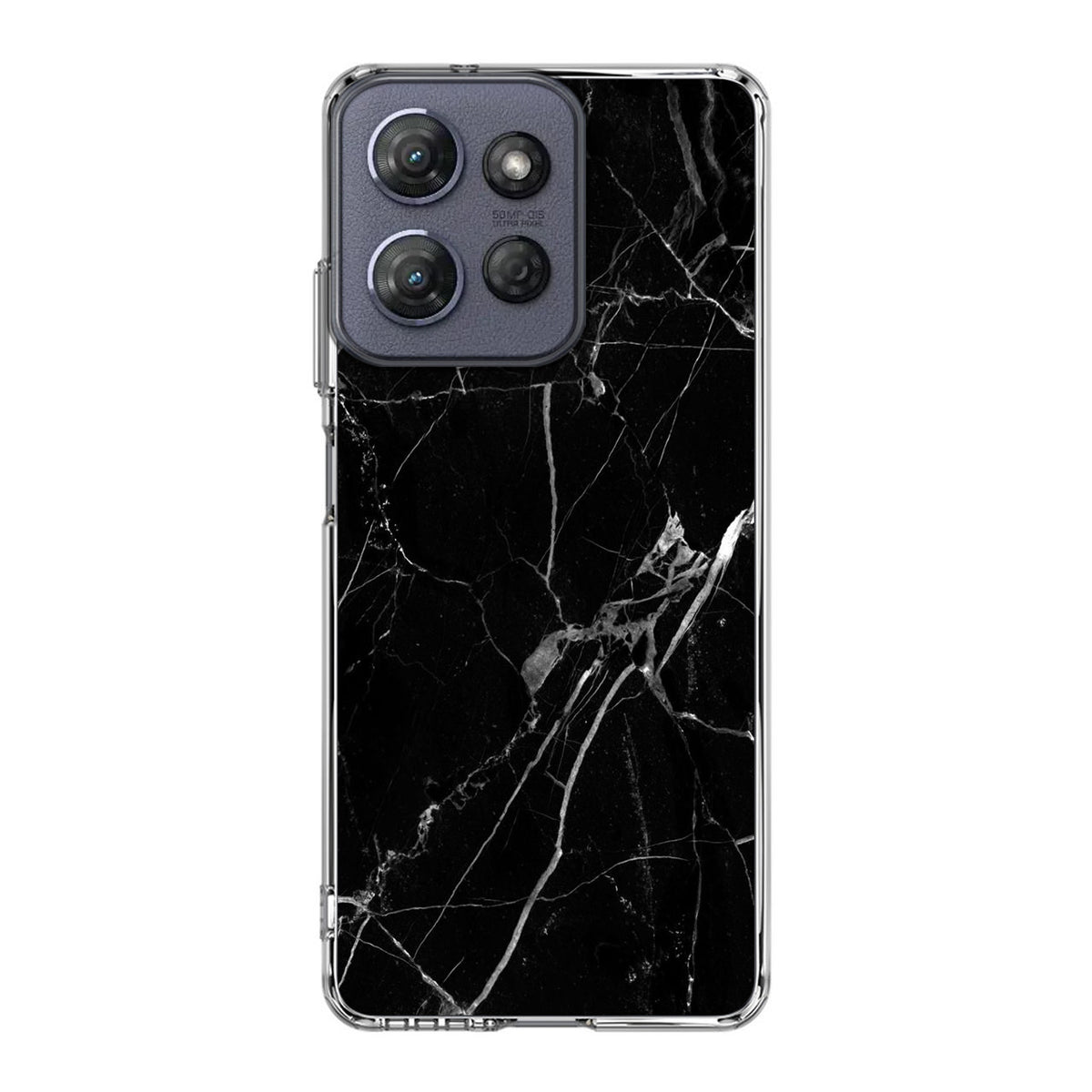 Black Marble Motorola Moto G Power 2025 Case