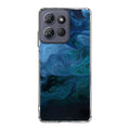 Blue Abstract Art Motorola Moto G Power 2025 Case