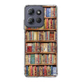 Bookshelf Library Motorola Moto G Power 2025 Case