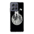 Bored Astronaut Motorola Moto G Power 2025 Case