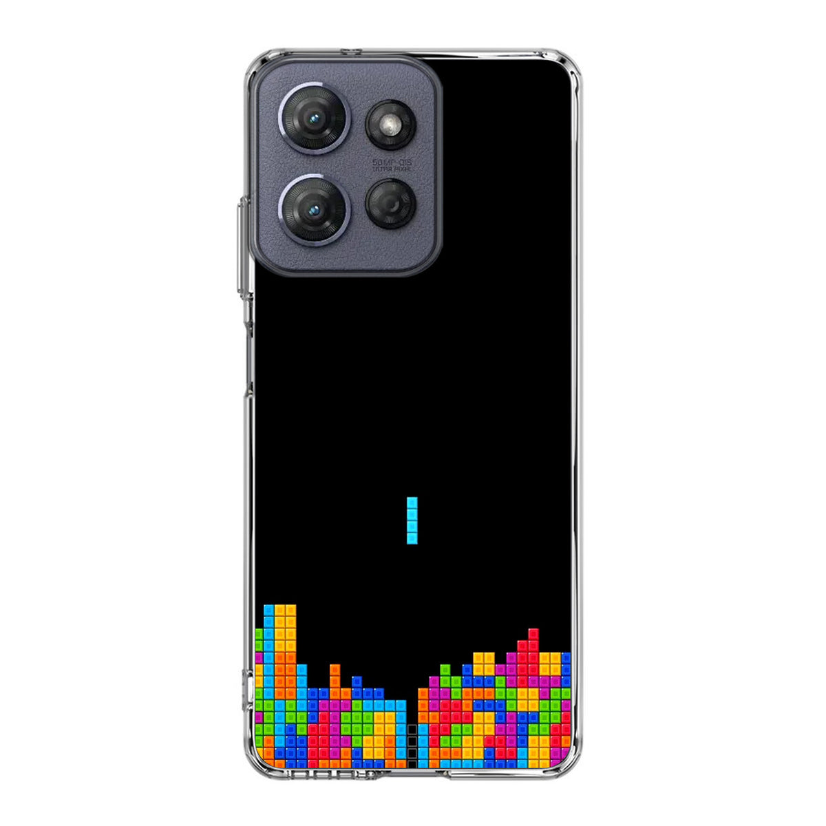 Classic Video Game Tetris Motorola Moto G Power 2025 Case