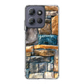 Colored Stone Piles Motorola Moto G Power 2025 Case