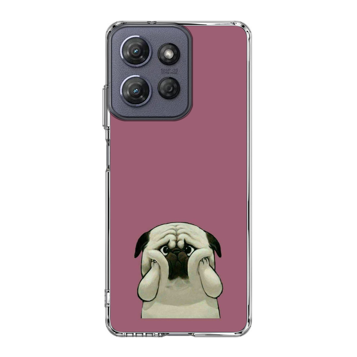 Cubby Pug Motorola Moto G Power 2025 Case