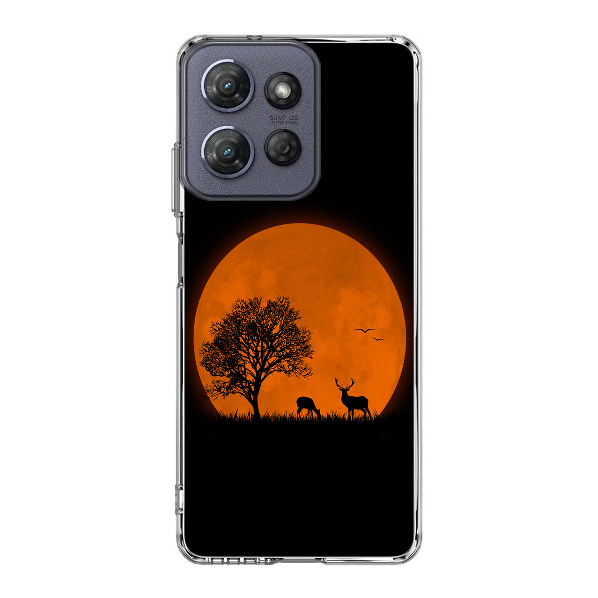 Deer Silhouette Motorola Moto G Power 2025 Case