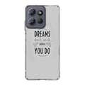 Dreams Don't Work Unless You Do Motorola Moto G Power 2025 Case
