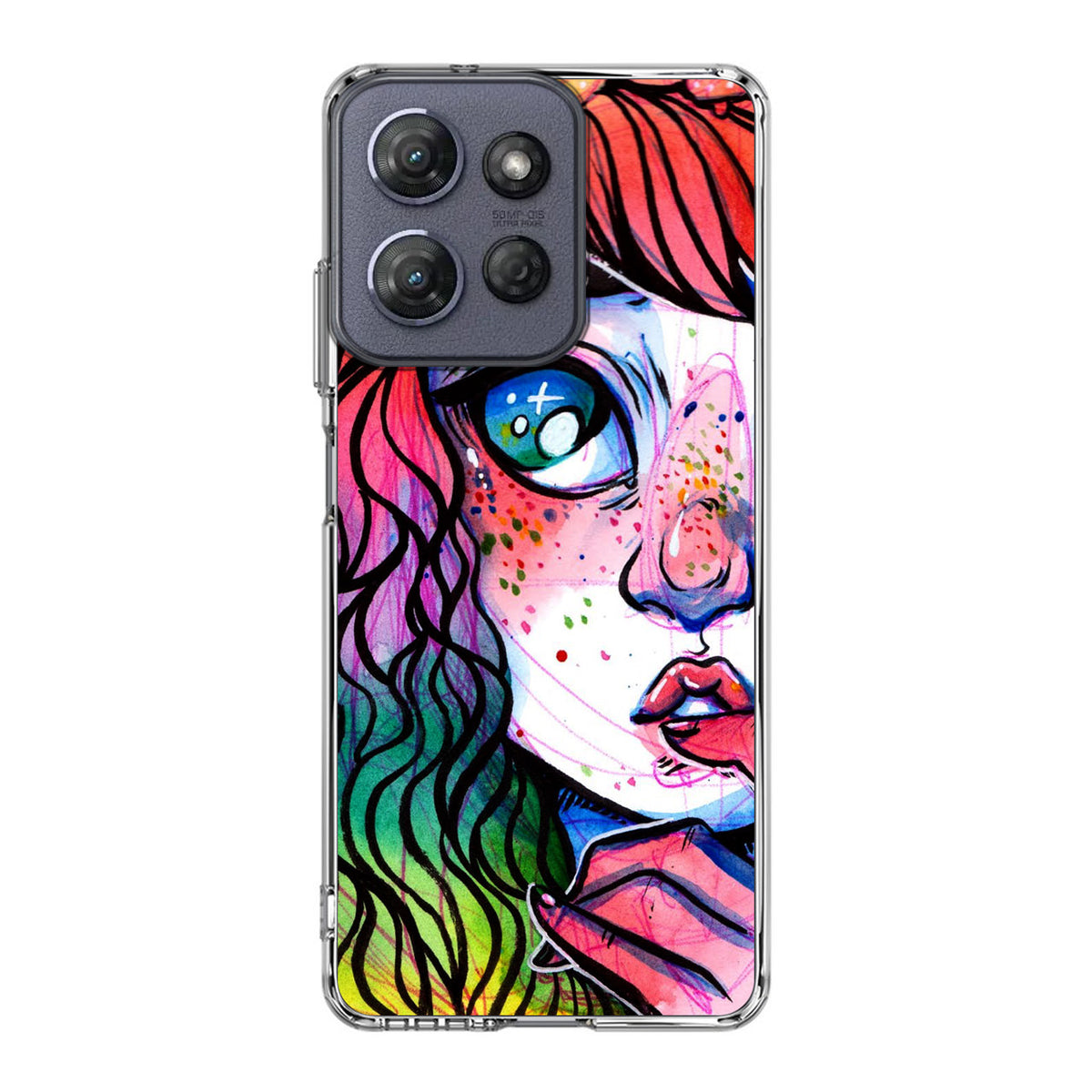Eyes And Braids Motorola Moto G Power 2025 Case