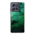 Green Abstract Art Motorola Moto G Power 2025 Case
