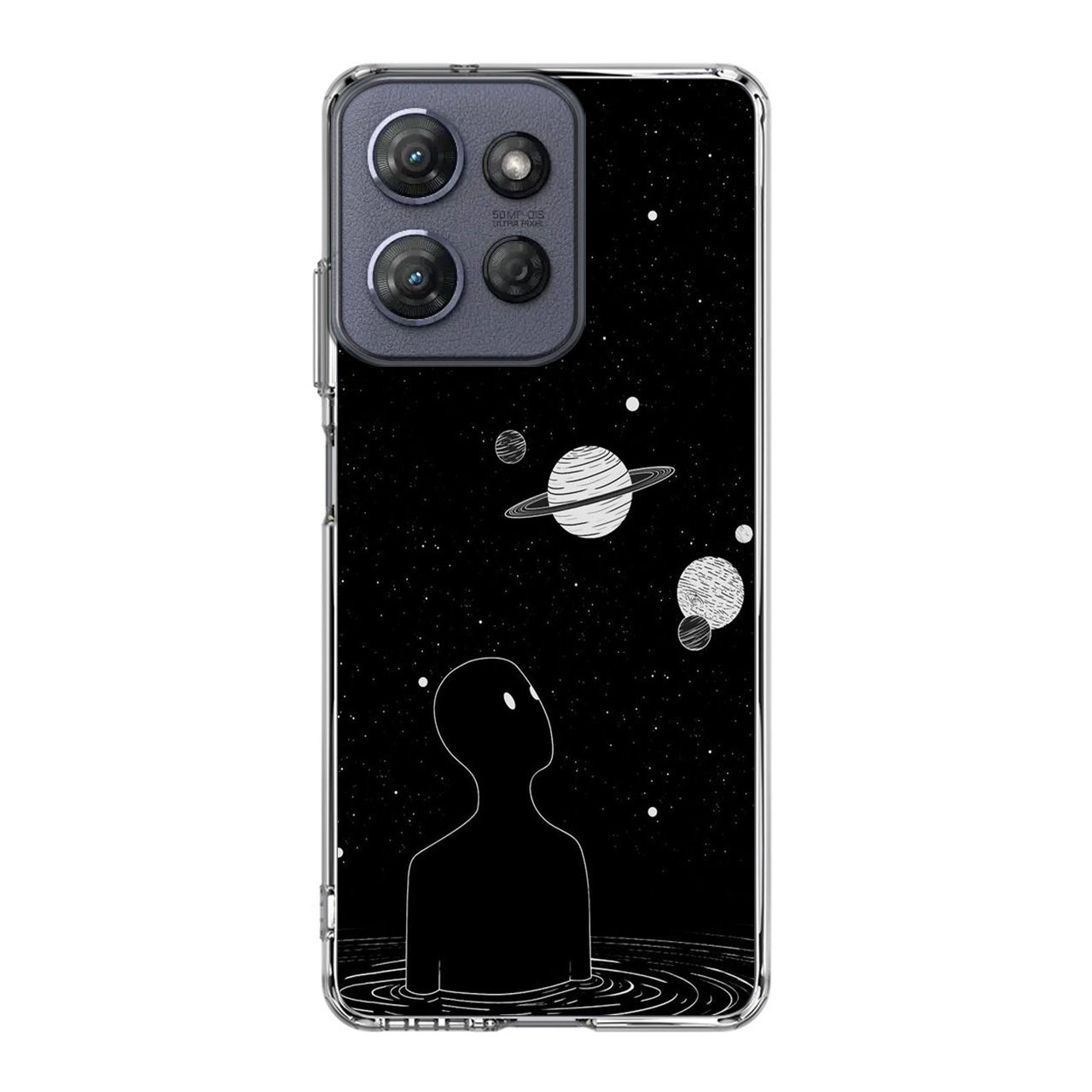 Hello Saturn Motorola Moto G Power 2025 Case