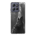 Howling Wolves Black and White Motorola Moto G Power 2025 Case