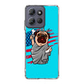 Independence Day Pug Motorola Moto G Power 2025 Case