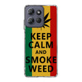 Keep Calm And Smoke Weed Motorola Moto G Power 2025 Case