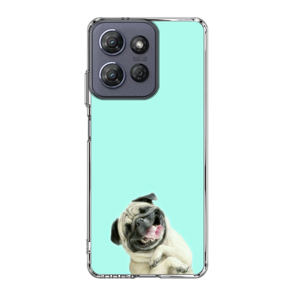 Laughing Pug Motorola Moto G Power 2025 Case