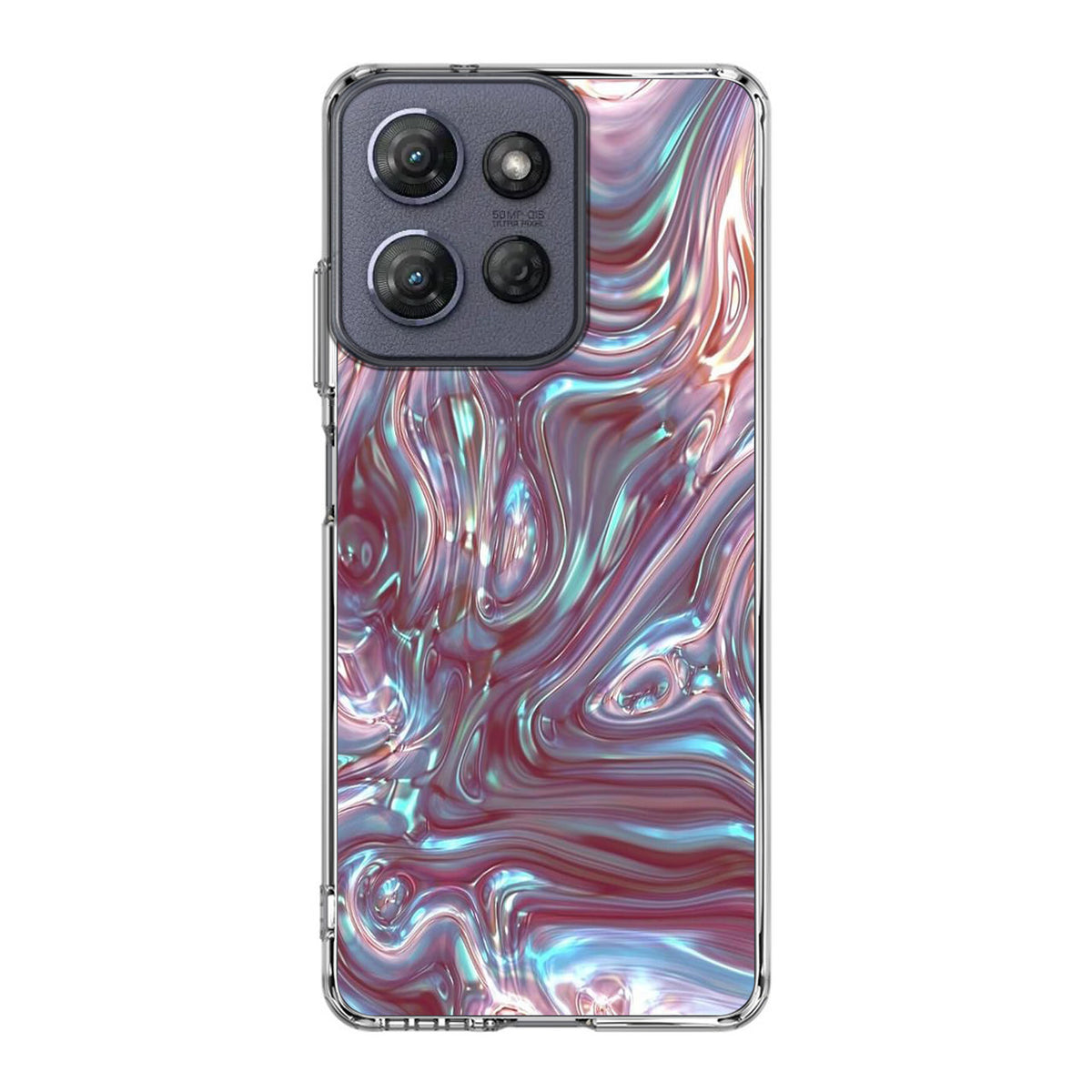 Metallic Liquid Motorola Moto G Power 2025 Case