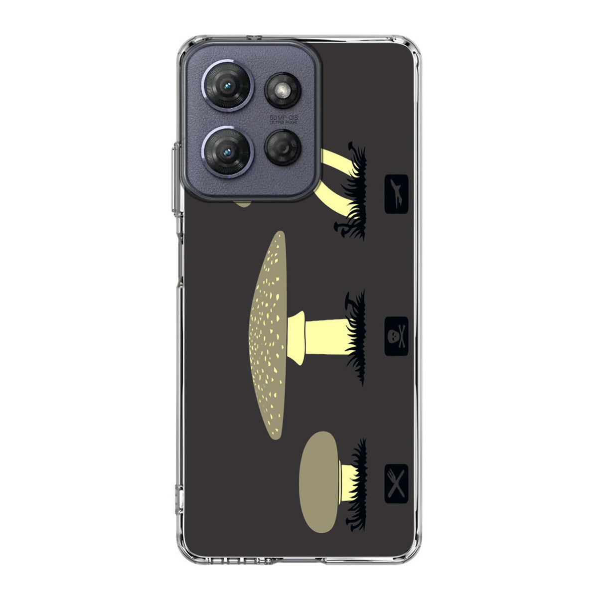 Mushroom Minimalism Motorola Moto G Power 2025 Case