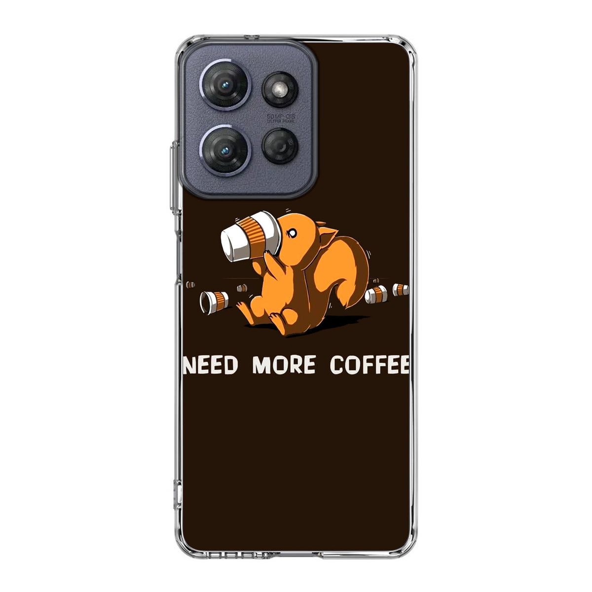 Need More Coffee Programmer Story Motorola Moto G Power 2025 Case