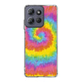 Pastel Rainbow Tie Dye Motorola Moto G Power 2025 Case
