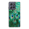 Peacock Feather Motorola Moto G Power 2025 Case