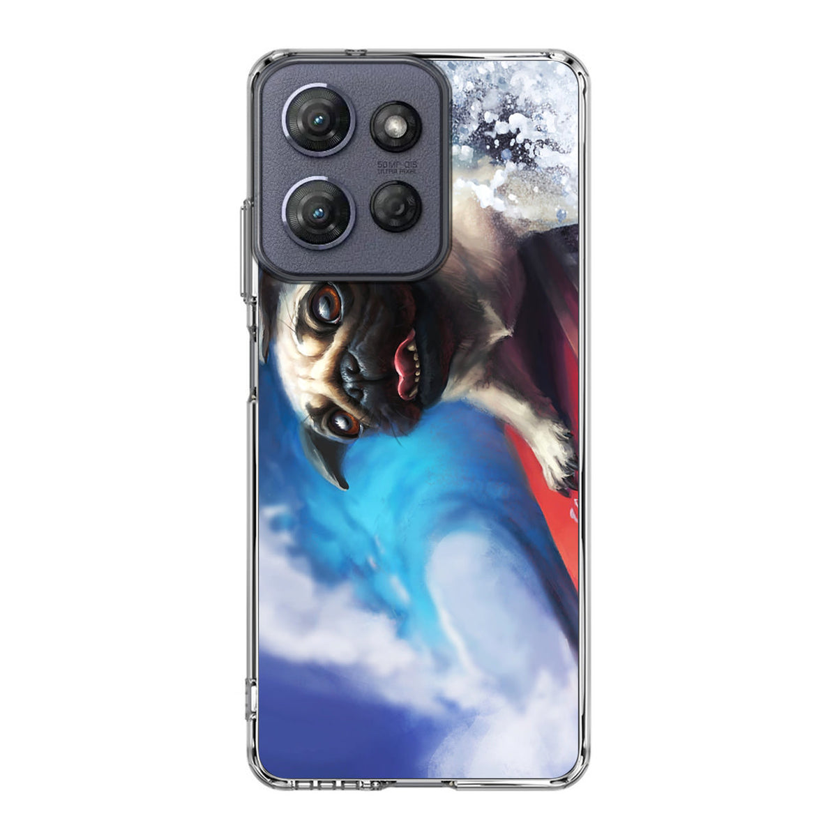 Pug Surfers Motorola Moto G Power 2025 Case