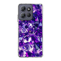 Purple Crystal Motorola Moto G Power 2025 Case