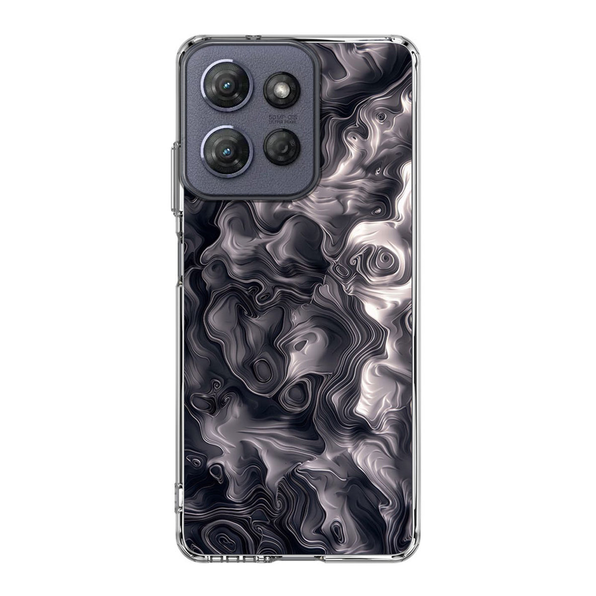 Quicksilver Abstract Art Motorola Moto G Power 2025 Case