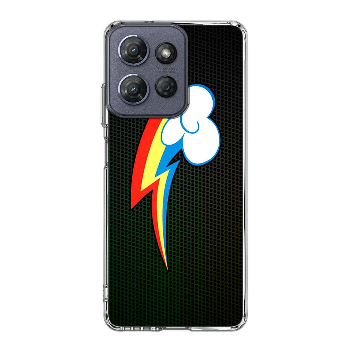Rainbow Stripe Motorola Moto G Power 2025 Case
