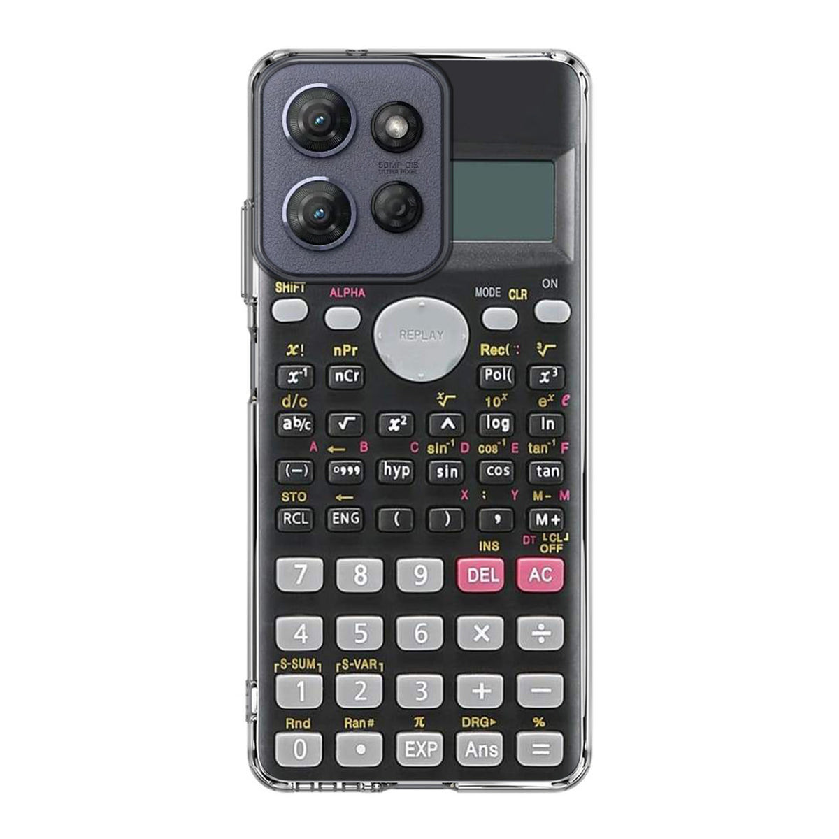 Scientific Calculator Design Motorola Moto G Power 2025 Case