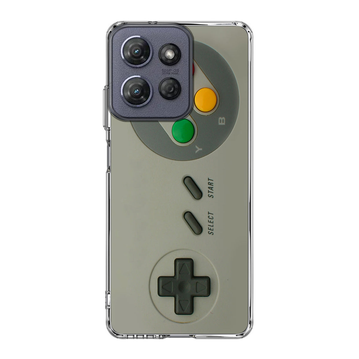 Silver Console Controller Motorola Moto G Power 2025 Case