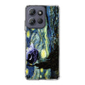 Skellington on a Starry Night Motorola Moto G Power 2025 Case