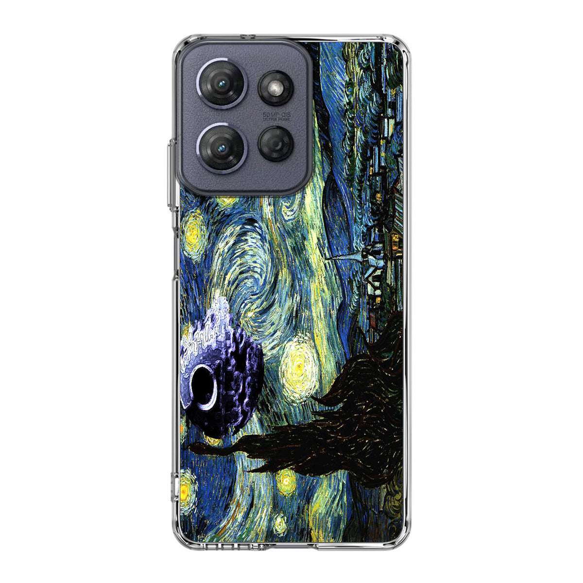 Skellington on a Starry Night Motorola Moto G Power 2025 Case