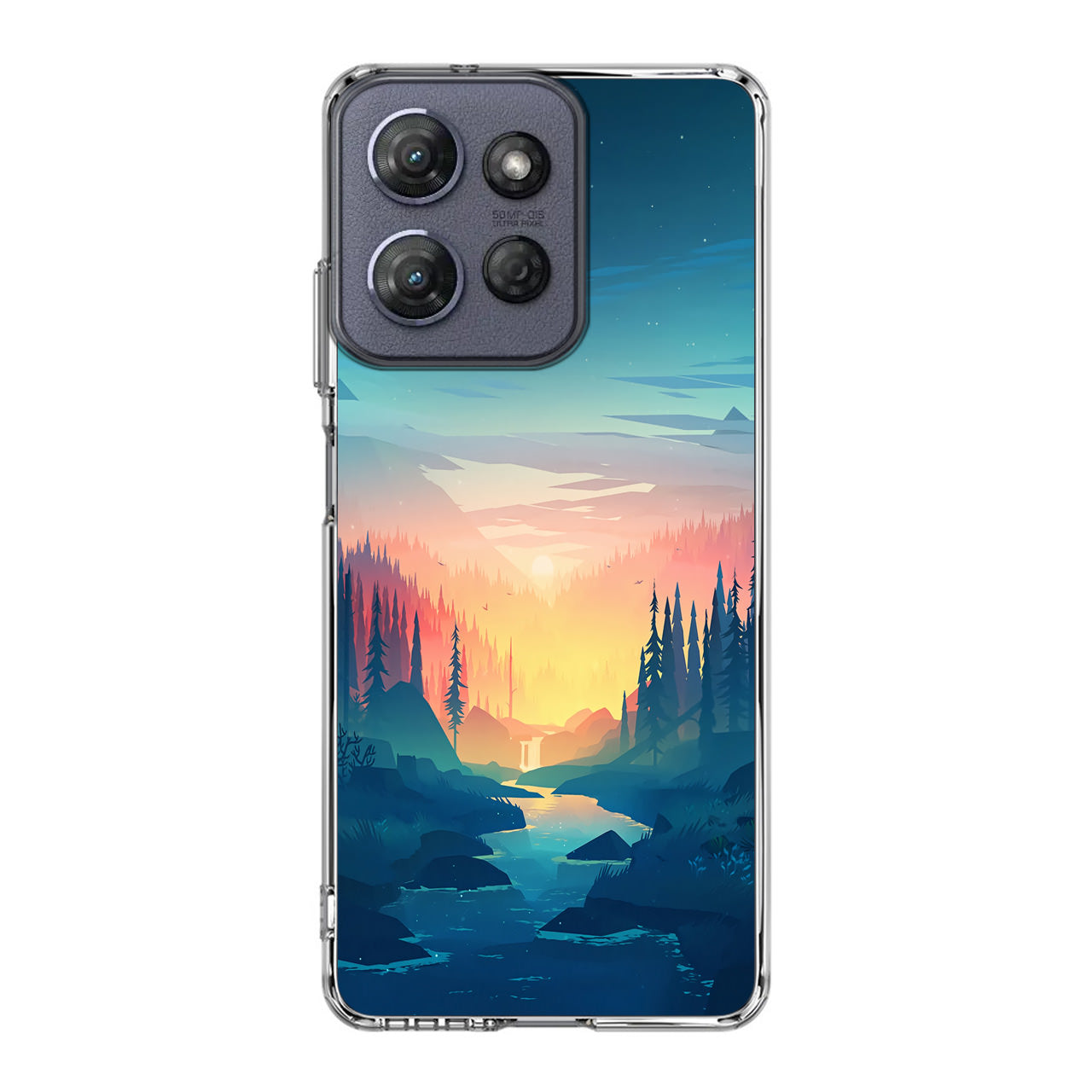 Sunset at The River Motorola Moto G Power 2025 Case