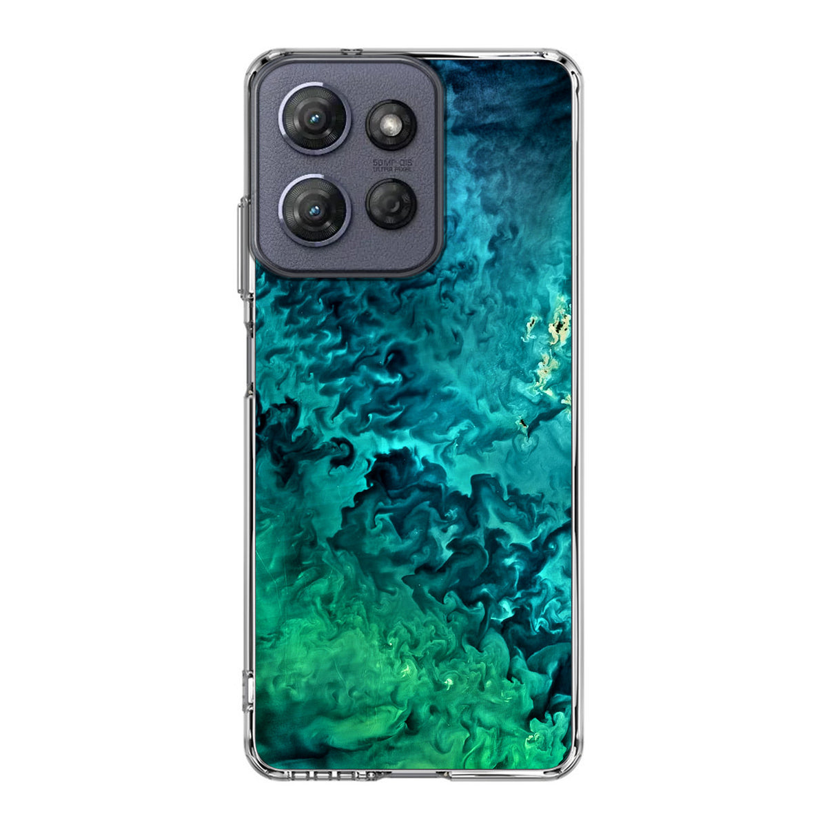 Swirls In The Yellow Sea Motorola Moto G Power 2025 Case