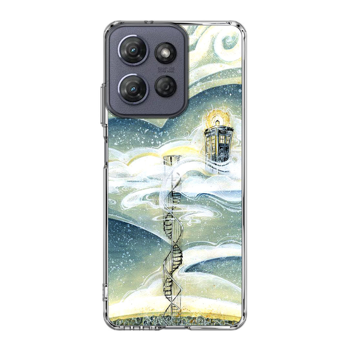 Tardis Cloud Motorola Moto G Power 2025 Case