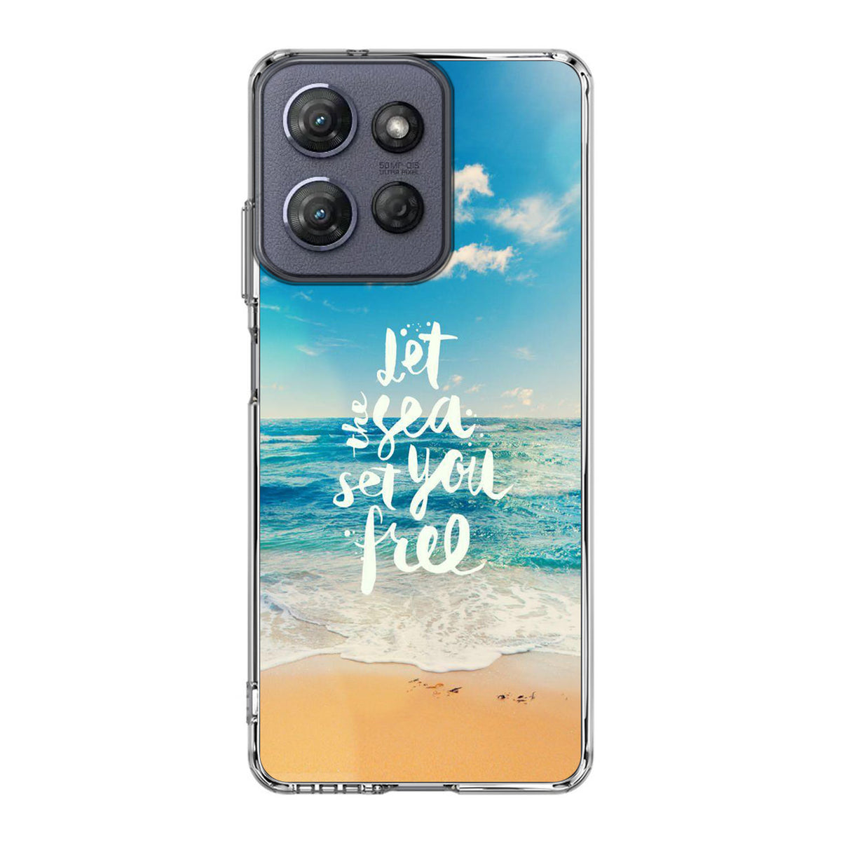 The Sea Set You Free Motorola Moto G Power 2025 Case