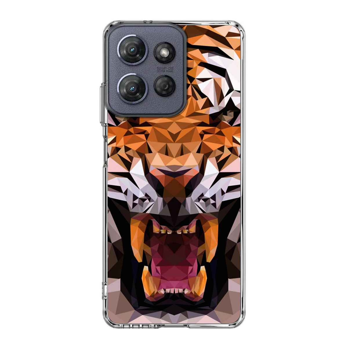 Tiger Polygon Motorola Moto G Power 2025 Case