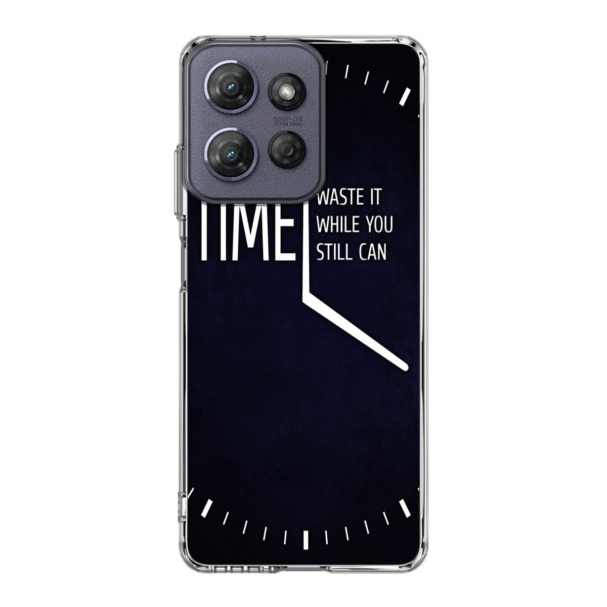 Time Waste It While You Still Can Motorola Moto G Power 2025 Case