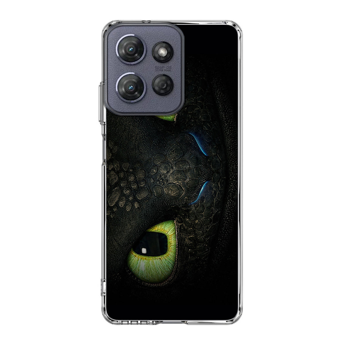 Toothless Dragon Eyes Close Up Motorola Moto G Power 2025 Case