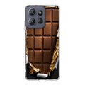 Unwrapped Chocolate Bar Motorola Moto G Power 2025 Case