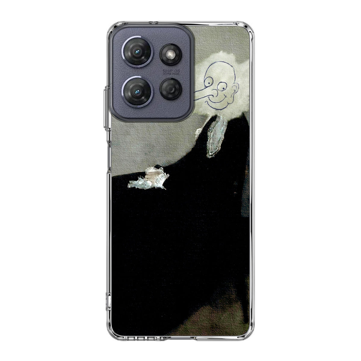 Whistler's Mother by Mr. Bean Motorola Moto G Power 2025 Case