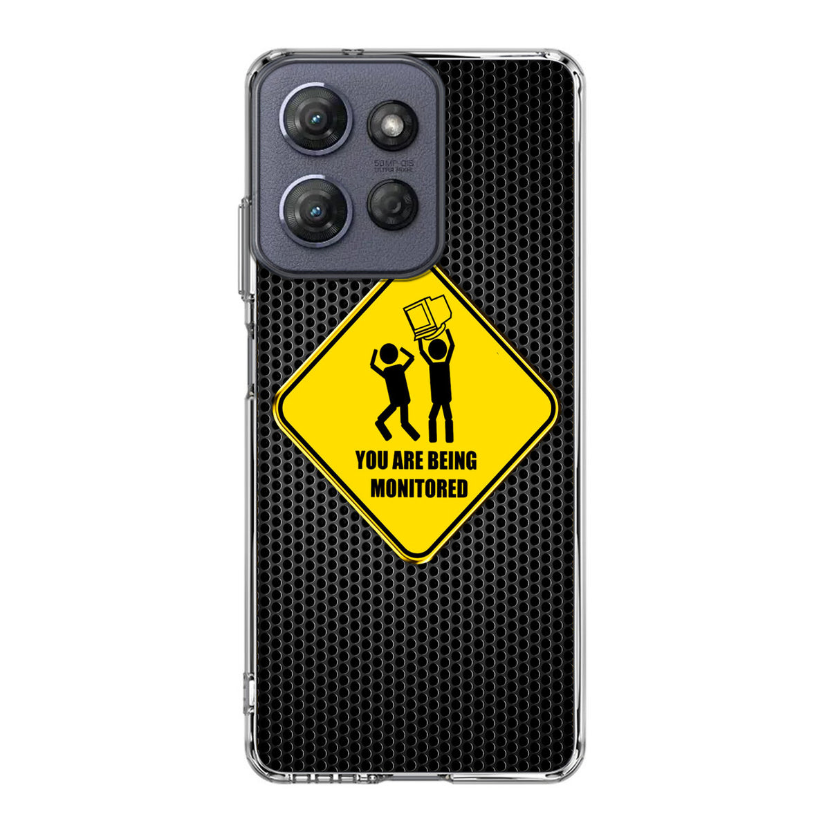 You Are Being Monitored Motorola Moto G Power 2025 Case
