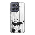 Banksy Graffiti Panda Motorola Moto G Power 2025 Case