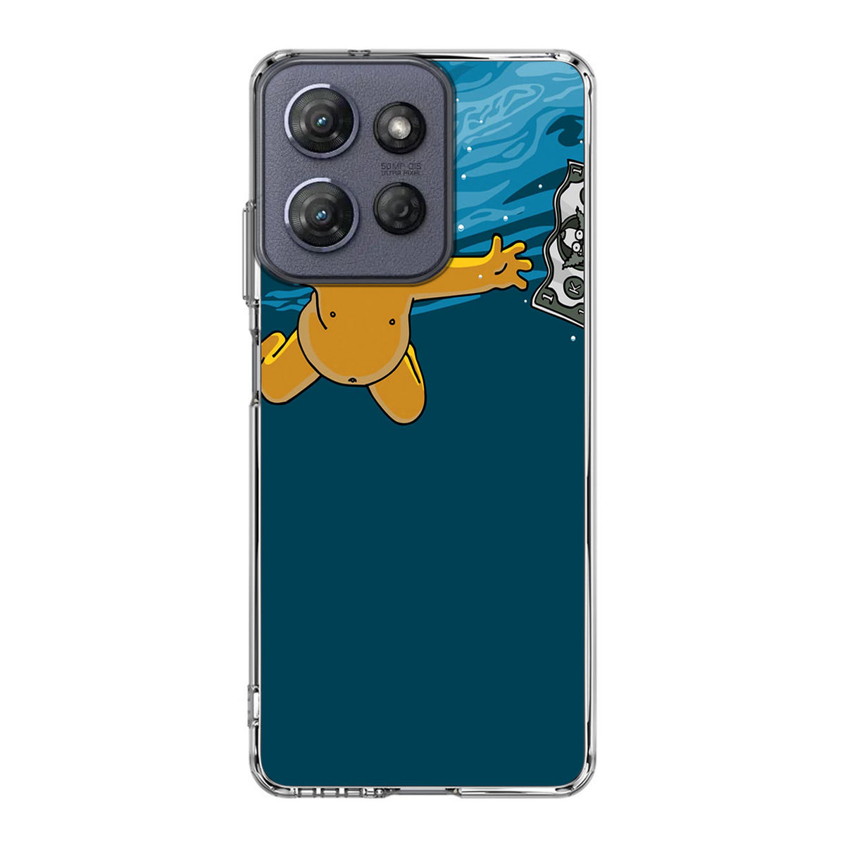 Bart Swimming For Money Motorola Moto G Power 2025 Case