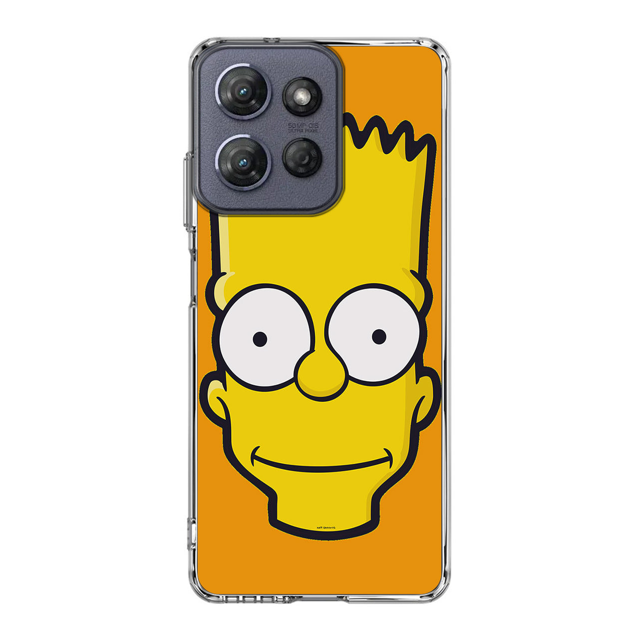 Bart Yellow Face Motorola Moto G Power 2025 Case